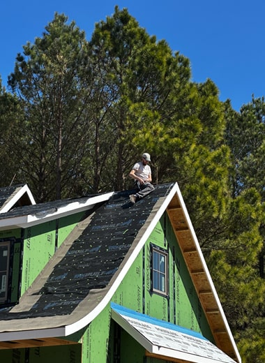 Lightning Protection for New Roofs